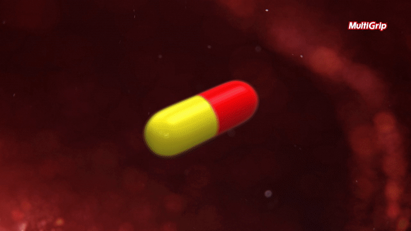 pill with effects
